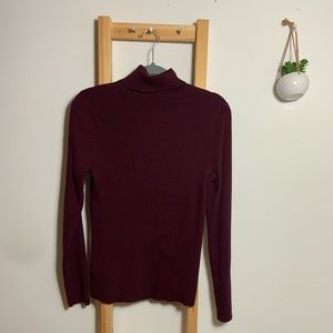 Ralph Lauren Turtleneck Long sleeve Maroon Sweater